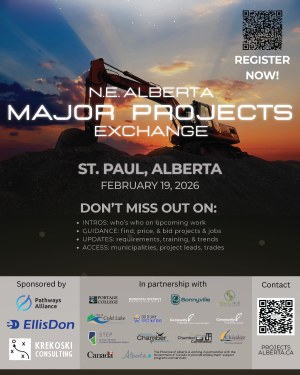 Northeast Alberta Major Projects Exchange Brings Regional Partners Together to Connect Workforce, Suppliers, and Industry