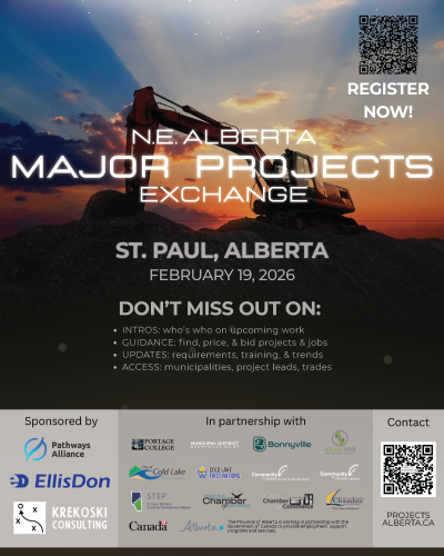 Northeast Alberta Major Projects Exchange Brings Regional Partners Together to Connect Workforce, Suppliers, and Industry